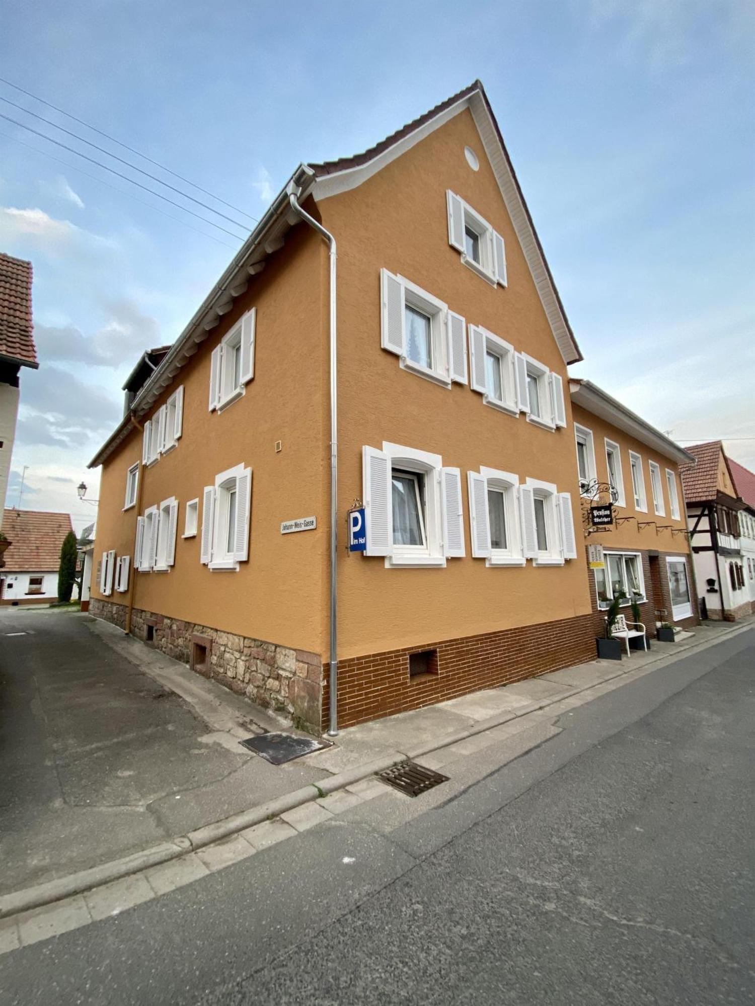 Pension Walther Schweigen-Rechtenbach Bagian luar foto